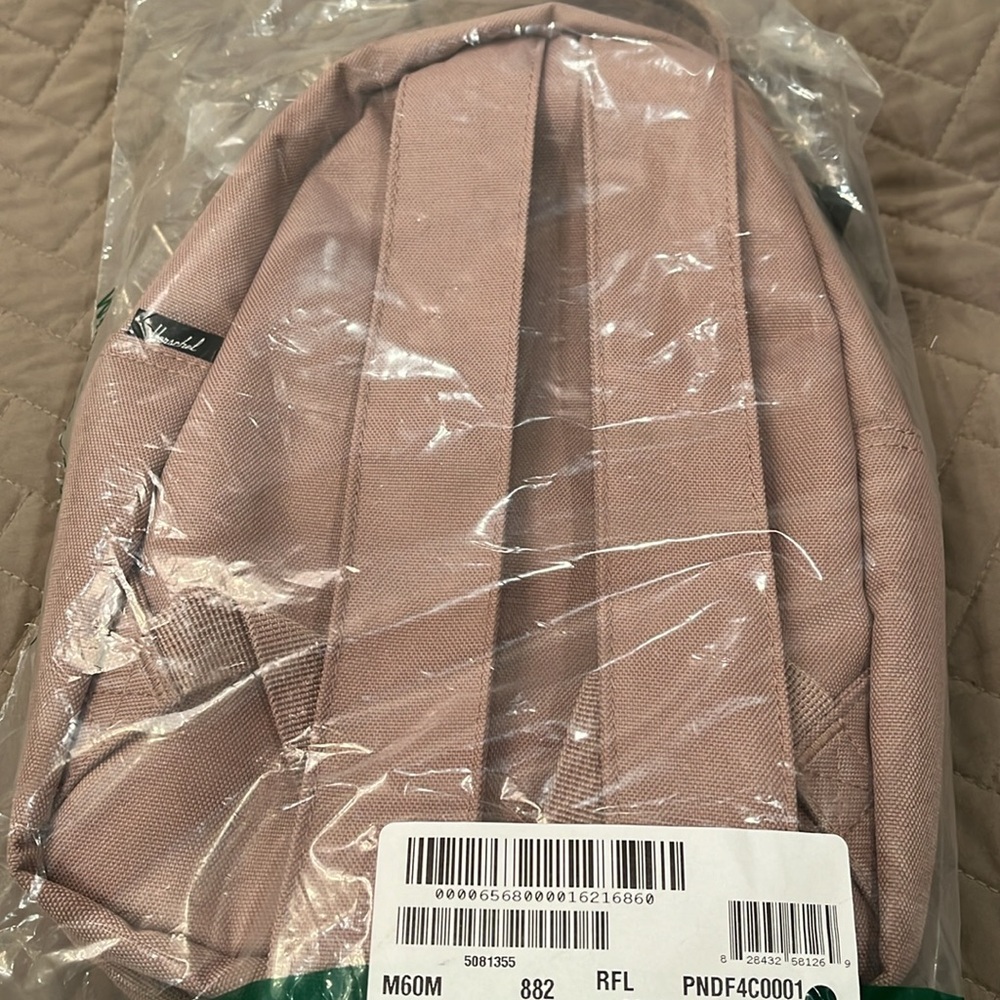 Herschel Nova Ash Rose Sparkle Backpack | Mini - 9L/NIP - Picture 6 of 7